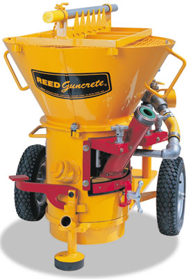 REED SOVA compact dry-mix gunite machine